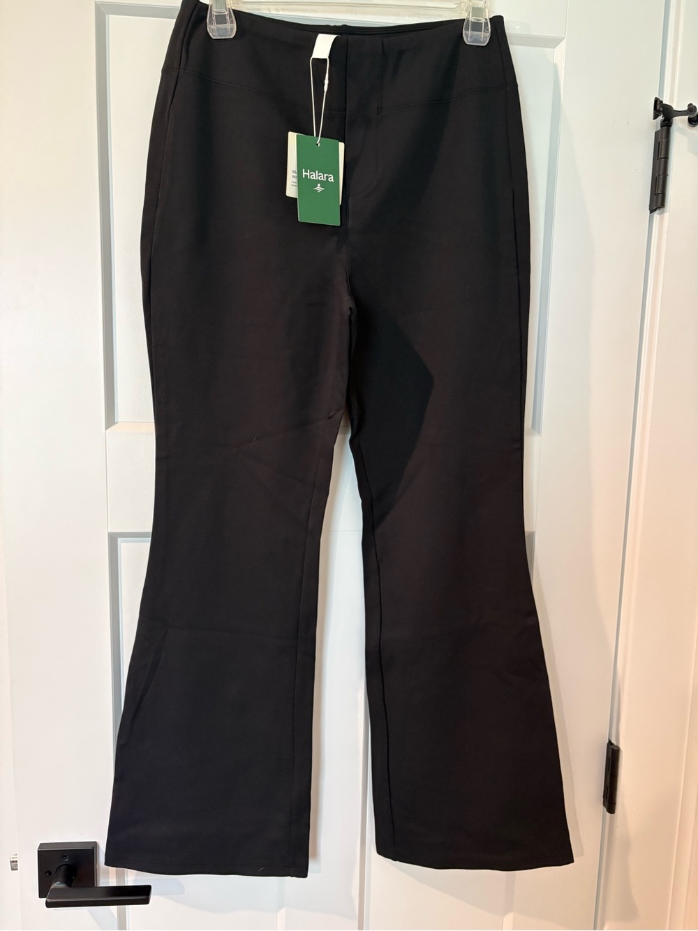HALARA Black High-Rise Flare Leggings MP NWT
